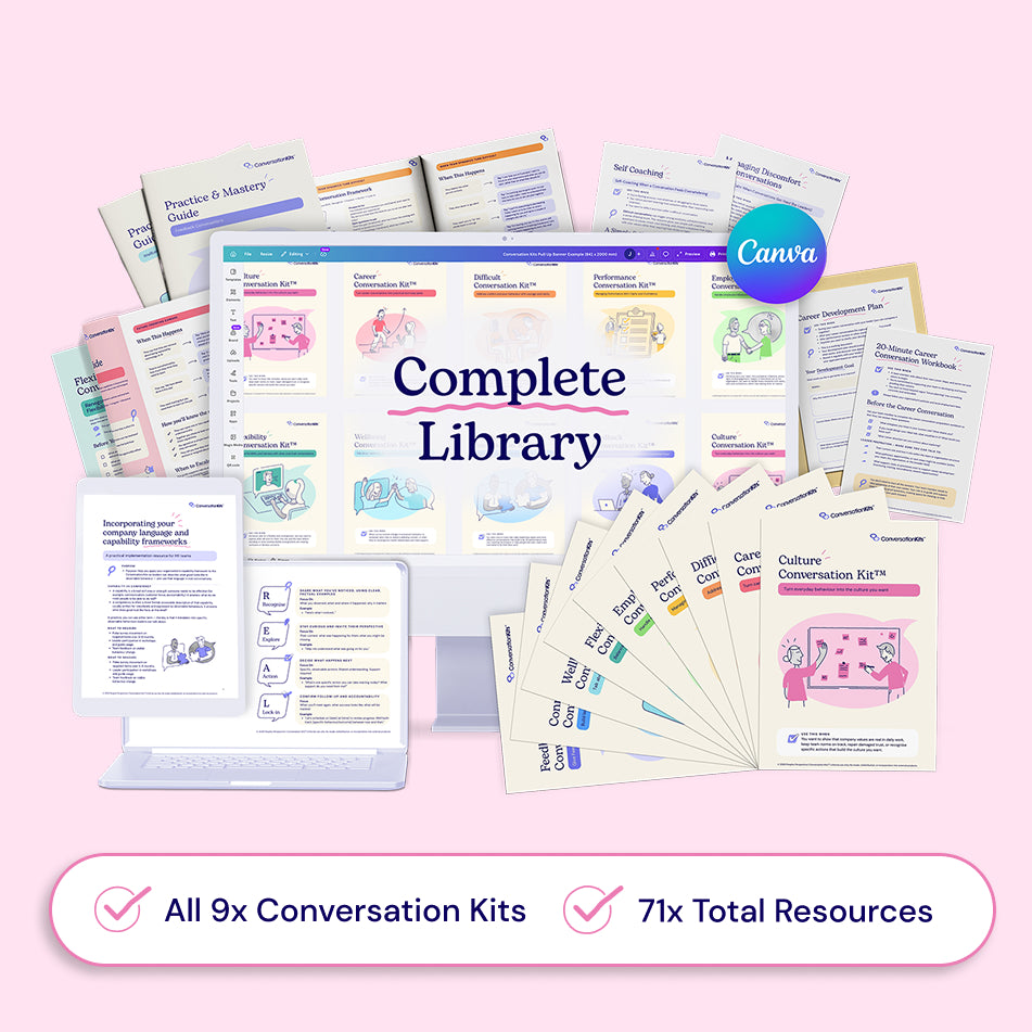 Complete Conversation Kit Library | Conversation Kits