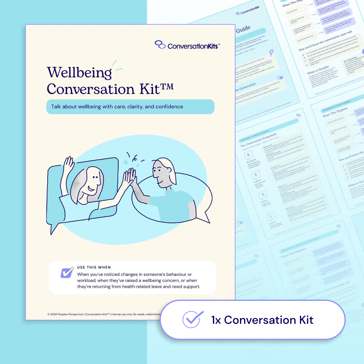 Wellbeing Conversation Kit