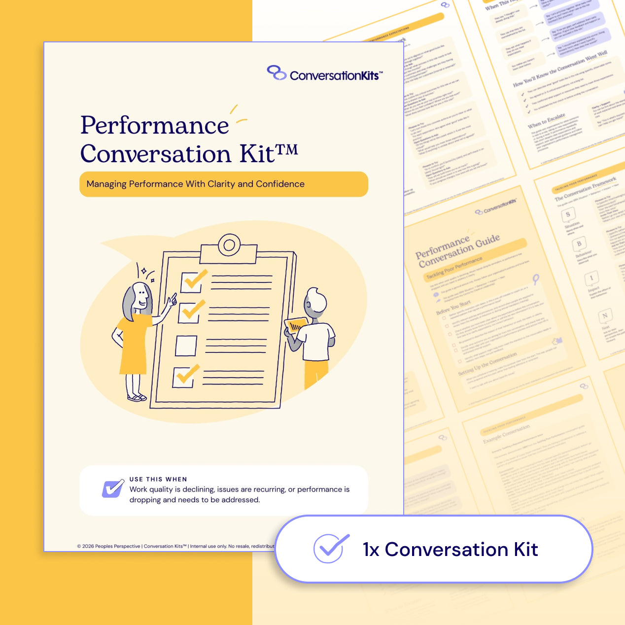 Performance Conversation Kit